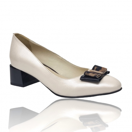 Pantofi cu Toc - Pantofi Damă Eleganți Din Piele Naturală 16180