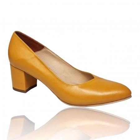 Pantofi cu Toc - Pantofi Damă Eleganți Din Piele Naturală 16184