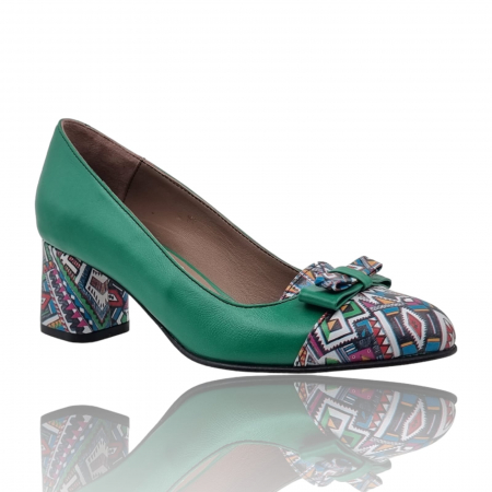 Pantofi cu Toc - Pantofi Damă Eleganți Din Piele Naturală 16199