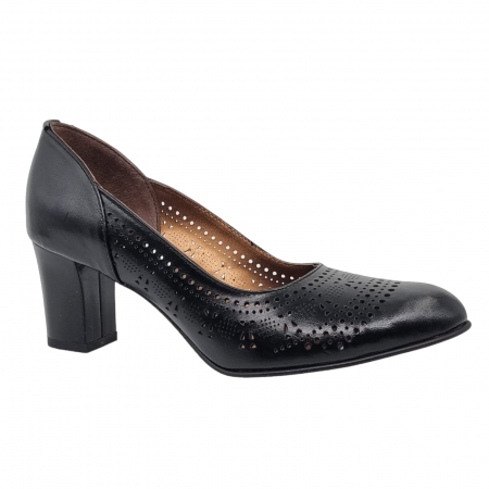 Pantofi cu Toc - Pantofi Damă Eleganți Din Piele Naturală 16201