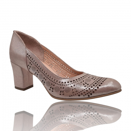Pantofi cu Toc - Pantofi Damă Eleganți Din Piele Naturală 16202