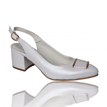 Pantofi Eleganti Pentru Femei - Pantofi Damă Eleganți Din Piele Naturală 16206