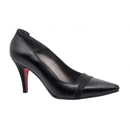 Pantofi cu Toc - Pantofi Damă Eleganți Din Piele Naturală 16209