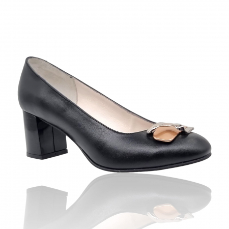 Pantofi cu Toc - Pantofi Damă Eleganți Din Piele Naturală 16210