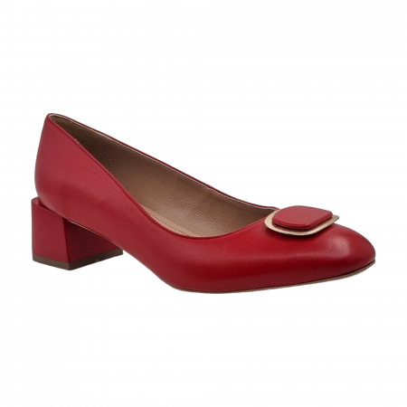 Pantofi cu Toc - Pantofi Damă Eleganți Din Piele Naturală 16214