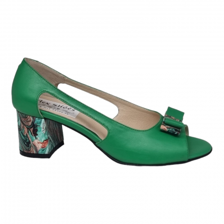 Pantofi Eleganti Pentru Femei - Pantofi Damă Eleganți Din Piele Naturală 16261