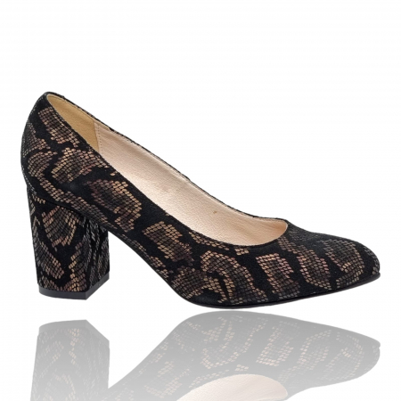 Pantofi cu Toc - Pantofi Damă Eleganți Din Piele Naturală 16266