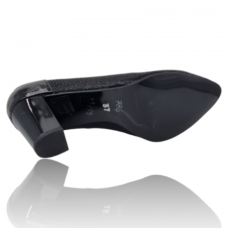 Pantofi Damă Eleganți Din Piele Naturală Neagră 3236 [6]
