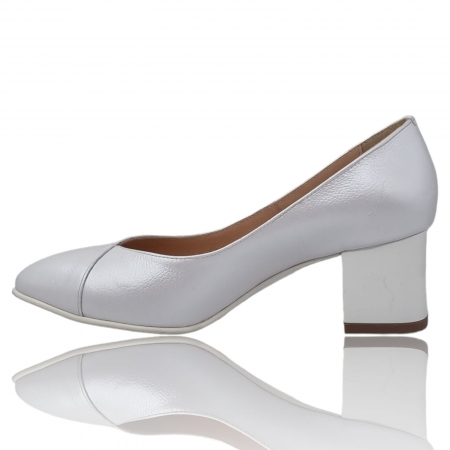Pantofi Damă Eleganți Din Piele Naturală Albă 3241 [1]