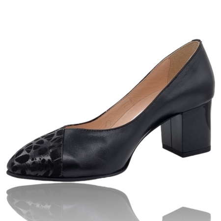 Pantofi Damă Eleganți Din Piele Naturală Neagră Imp 3245 [1]