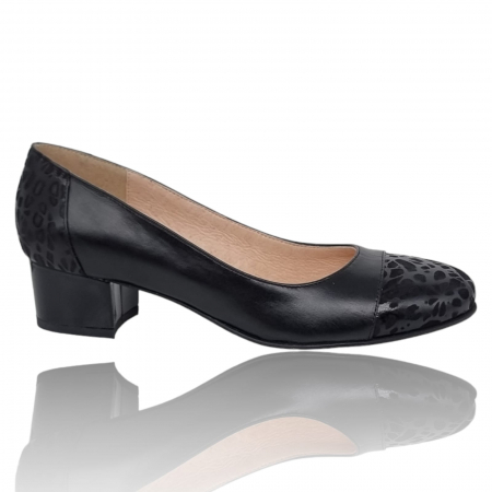 Pantofi Eleganti Pentru Femei - Pantofi Damă Eleganți Din Piele Naturală Neagră 3259