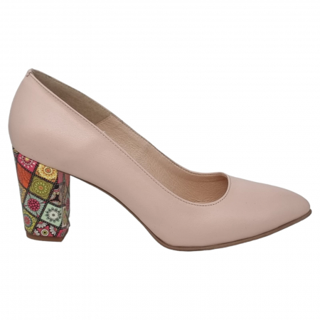 Pantofi cu Toc - Pantofi Damă Eleganți Din Piele Naturală 3262