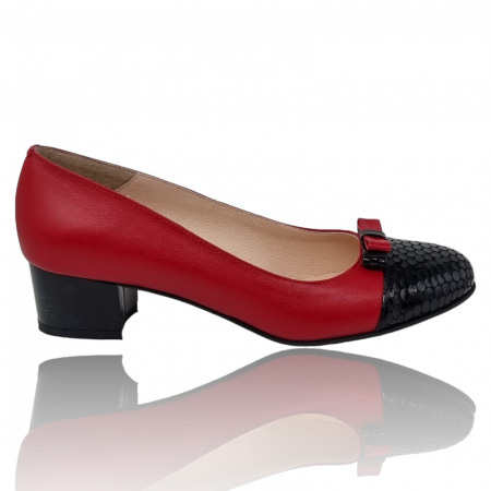 Pantofi cu Toc - Pantofi Damă Eleganți Din Piele Naturală 3263