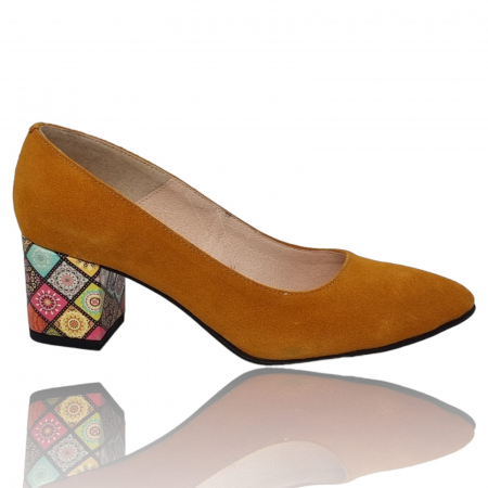 Pantofi cu Toc - Pantofi Damă Eleganți Din Piele Naturală 3264