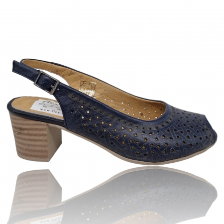 Sandale Casual Pentru Femei - Sandale Damă Casual Din Piele Naturală 16401