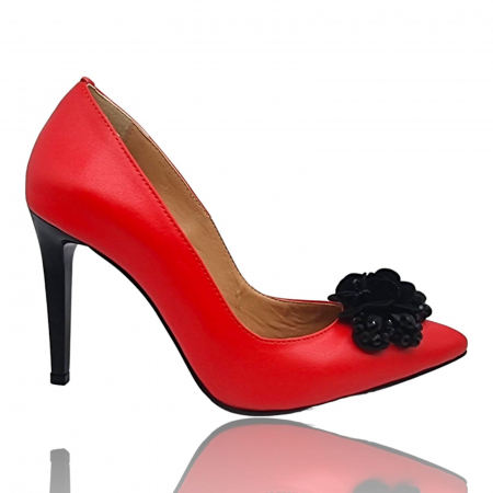 Pantofi Eleganti Pentru Femei - Pantofi Damă Eleganți Din Piele Naturală 3283