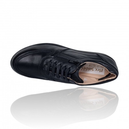 Pantofi Damă Casual Confort Din Piele Naturală Neagră 5009 [6]