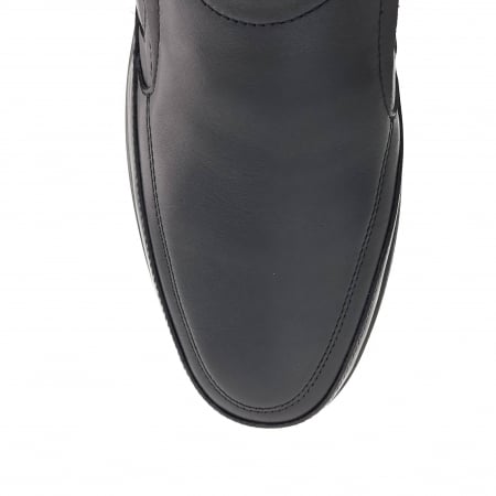 Pantofi Bărbați Casual Confort Din Piele Naturală Neagră 369 [6]