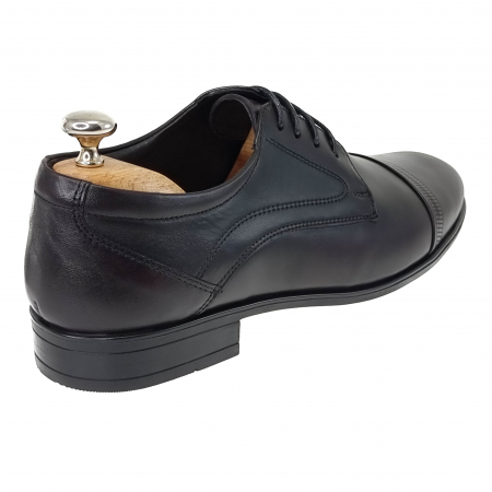 Pantofi Bărbați Eleganți Din Piele Naturală Vișinie 296 [1]