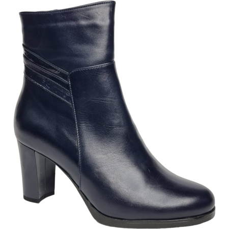 Femei - Ghete Damă Elegante Din Piele Naturală Blue 9527