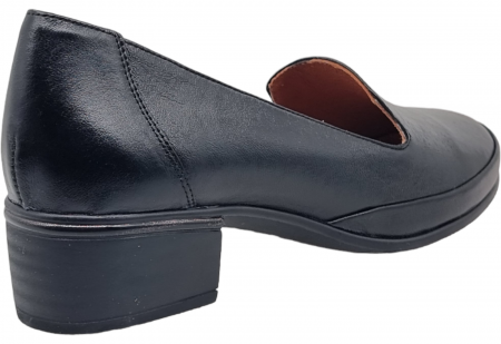 Pantofi Damă Casual Din Piele Naturală Neagra  5093 [3]