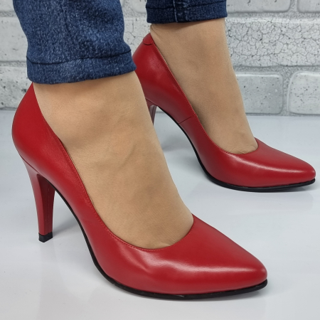 Pantofi Damă Eleganți Din Piele Naturală  3078 [0]