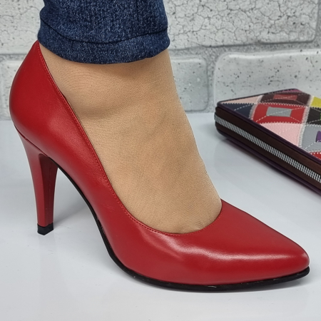 Pantofi Eleganti Pentru Femei - Pantofi Damă Eleganți Din Piele Naturală  3078