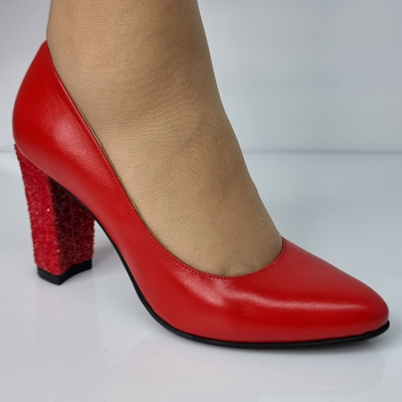 Pantofi Eleganti Pentru Femei - Pantofi Damă Eleganți Din Piele Naturală  3098