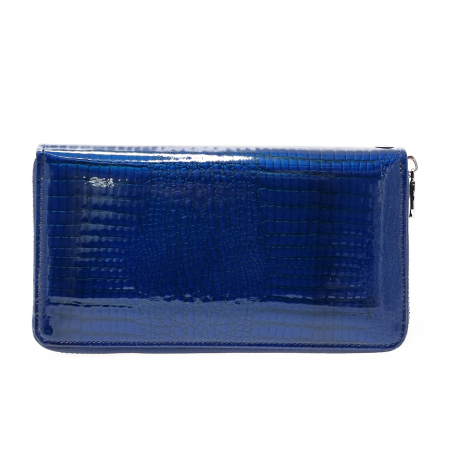 Portofel Damă Din Piele Naturală Blue 10509 [2]