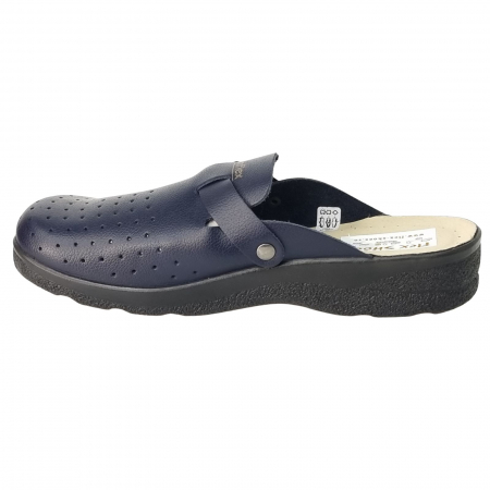Sandale Sanitare Damă Din Piele Naturală Blue 70021 [2]