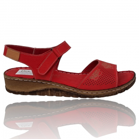 Sandale Casual Pentru Femei - Sandale Damă Casual Confort Din Piele Naturală 6266