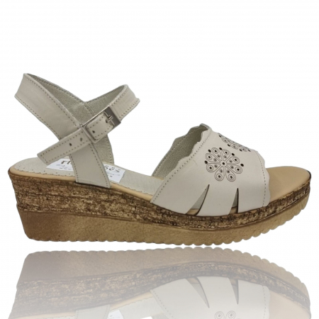 Sandale Casual Pentru Femei - Sandale Damă Din Piele Naturală 6236