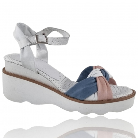 Sandale Casual Pentru Femei - Sandale Damă Din Piele Naturală 6237