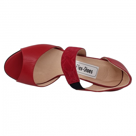 Sandale Damă Elegante  Din Piele Naturală 6583 [10]