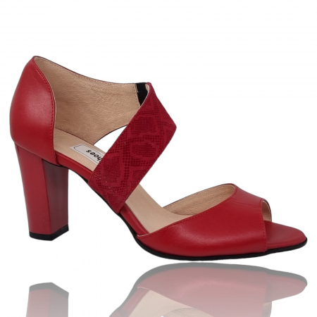 Toate Sandalele Pentru Femei - Sandale Damă Elegante  Din Piele Naturală 6583