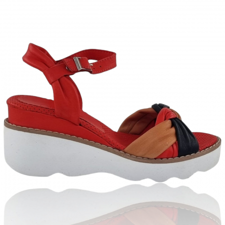 Sandale Casual Pentru Femei - Sandale Damă Din Piele Naturală 6241