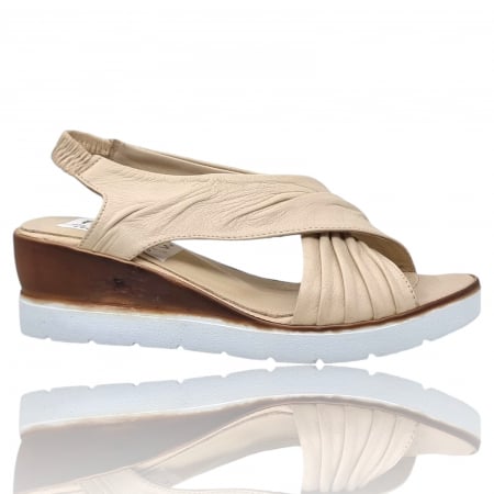 Sandale Casual Pentru Femei - Sandale Damă Din Piele Naturală 6243