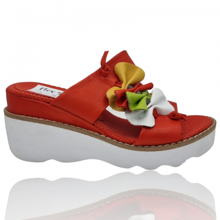 Sandale Casual Pentru Femei - Sandale Damă Din Piele Naturală 6247