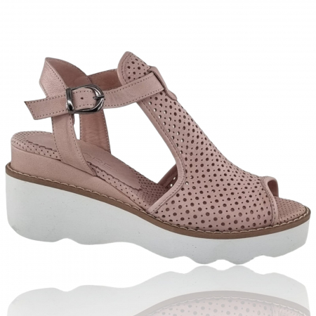 Sandale Casual Pentru Femei - Sandale Damă Din Piele Naturală 6249