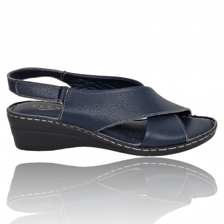 Sandale Casual Pentru Femei - Sandale Damă Din Piele Naturală 6252