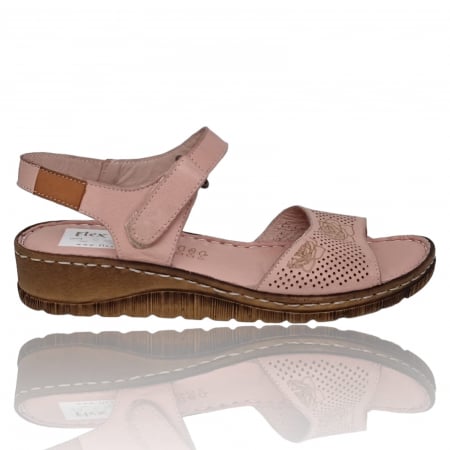 Sandale Casual Pentru Femei - Sandale Damă Din Piele Naturală 6257