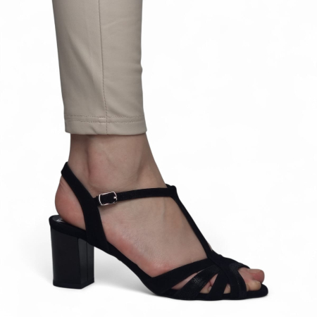 Sandale Damă Elegante  Din Piele Naturală 6601 [7]