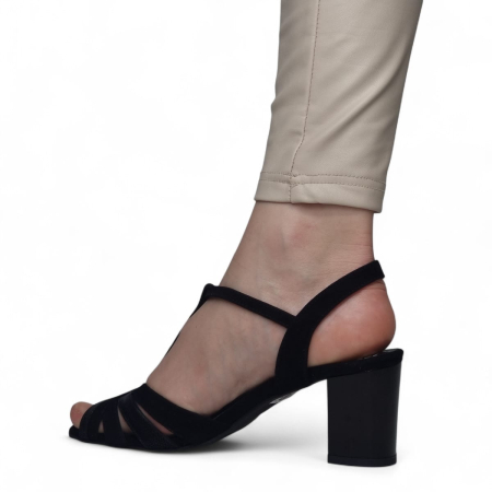 Sandale Damă Elegante  Din Piele Naturală 6601 [10]