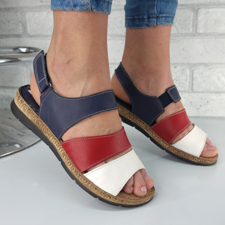 Sandale pentru femei, din piele naturala, culoare TOMY, COD-1431 [1]