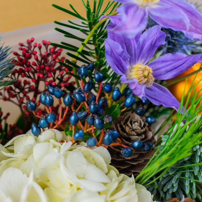 Buchet de iarna cu Hortensie [4]