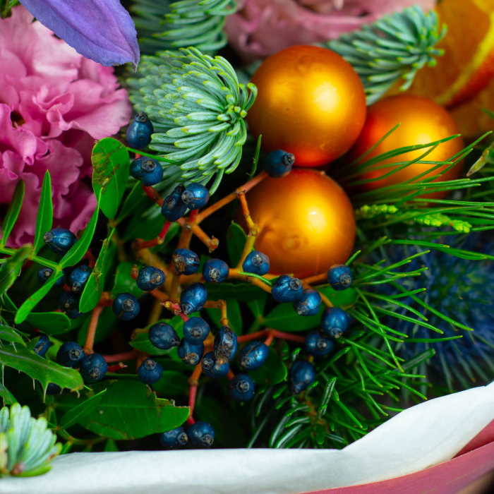 Buchet cu lisianthus roz [5]