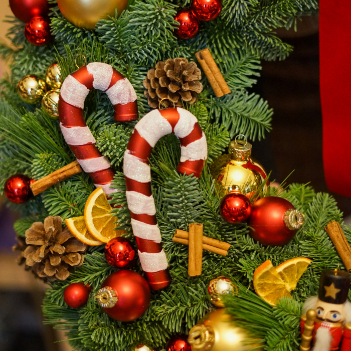 Coronita de Craciun de usa 45cm [3]