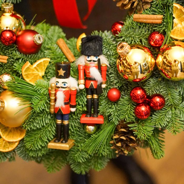 Coronita de Craciun de usa 45cm [4]