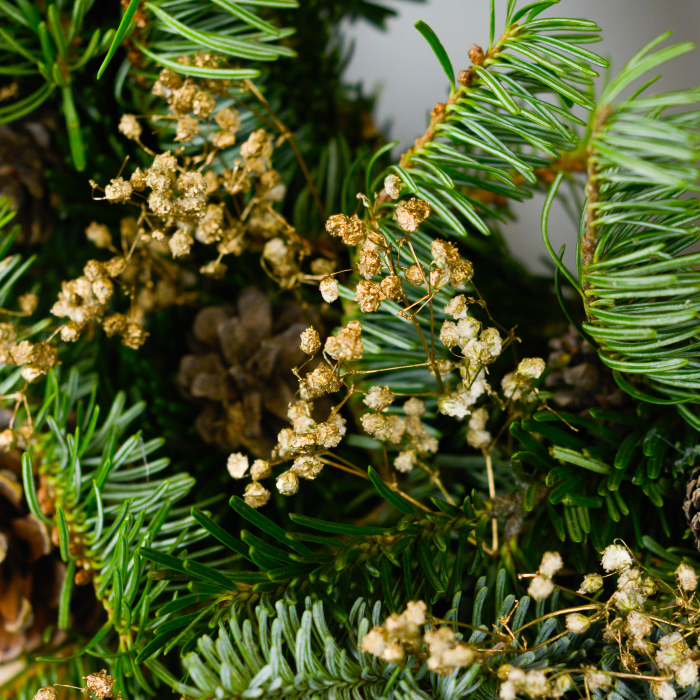 Coronita de usa din brad natural [3]