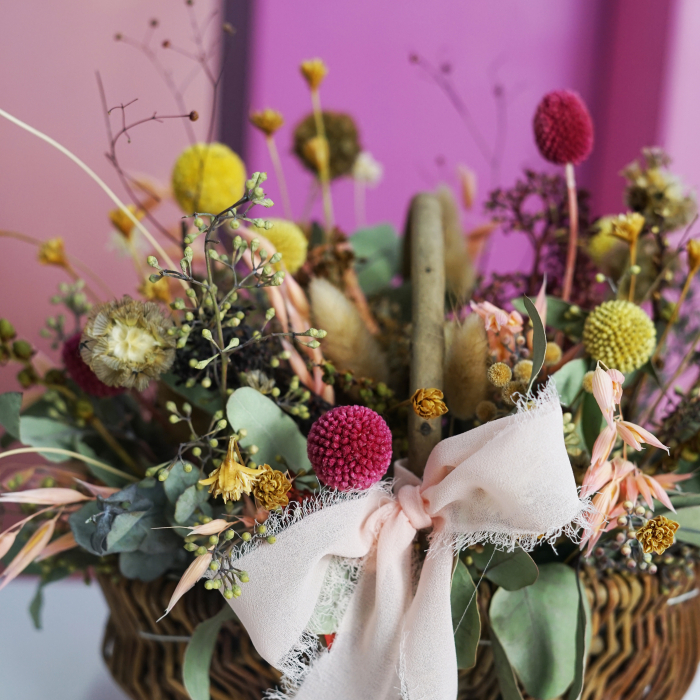 Aranjament cu flori uscate [3]